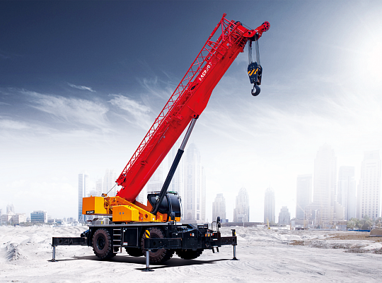 Короткобазный кран Sany SRC800T